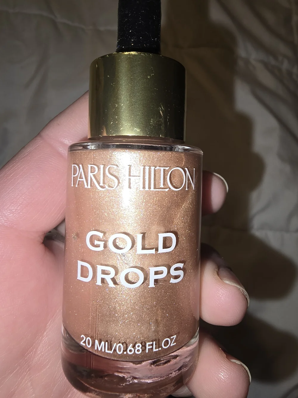 Paris Hilton Gold Drops & Bronzer Drops - Shimmering Gold and Deep Bronze